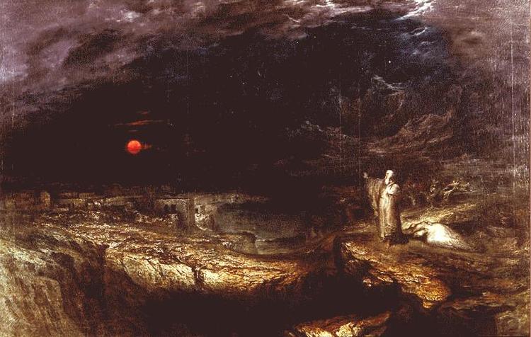 John Martin The Last Man oil painting picture